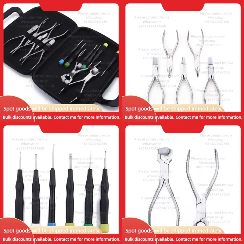 Tools In The Workshop - 13pcs Optical Eyeglasses Repair Tools Set