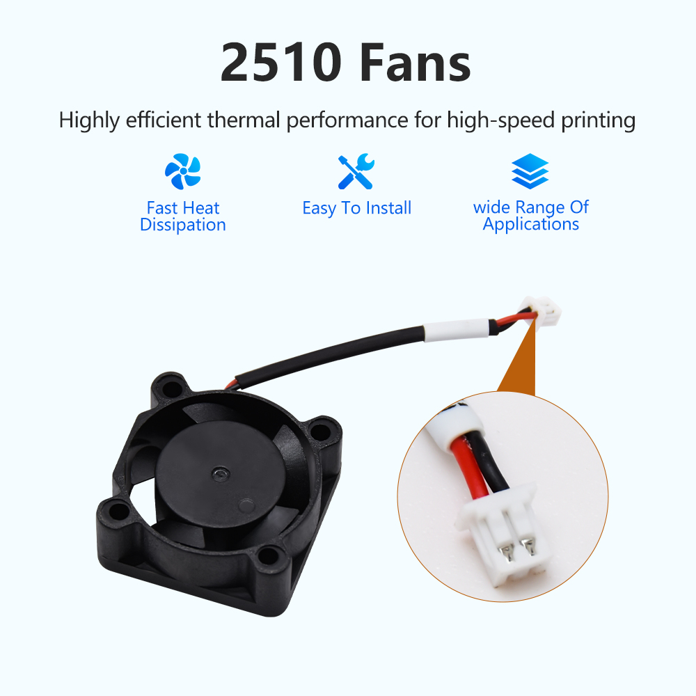 Ball Bearing 2510 Fan for Ende - Creality Printer Ender 3 V3 recension och pris