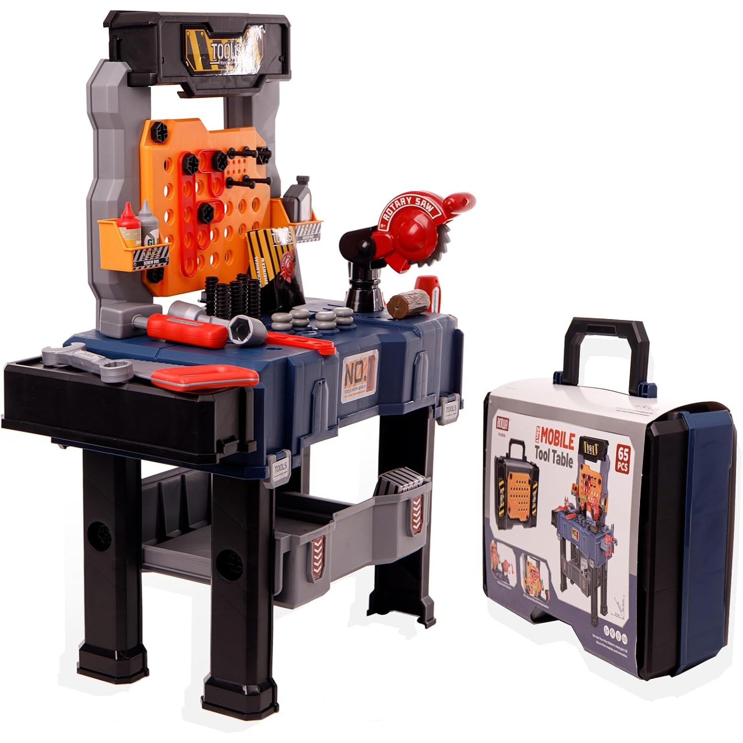 65PCS Kids Tool Bench Set Pret - Tools Workshop For Kids recension och pris