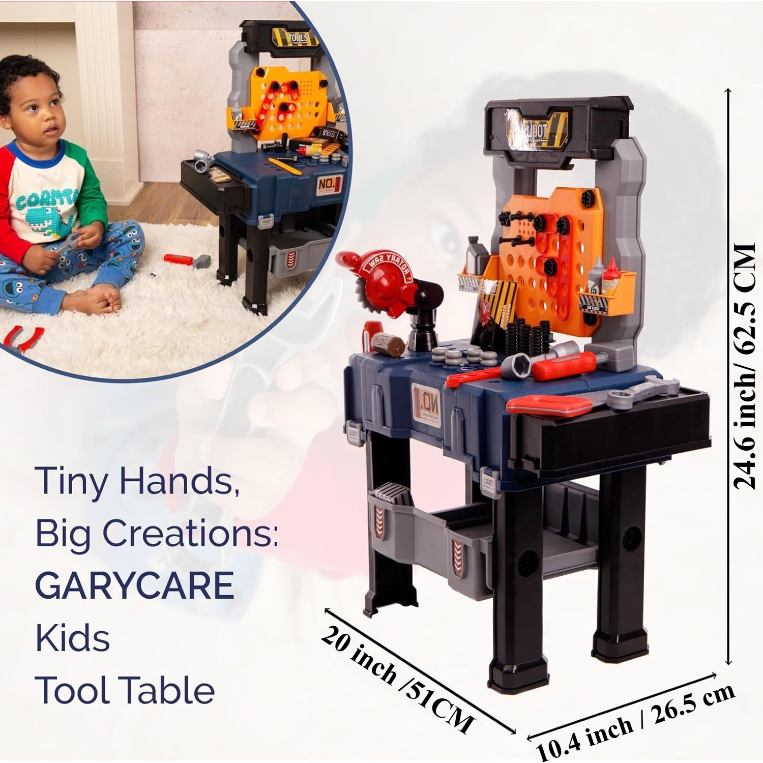 65PCS Kids Tool Bench Set Pret - Tools Workshop For Kids recension och pris