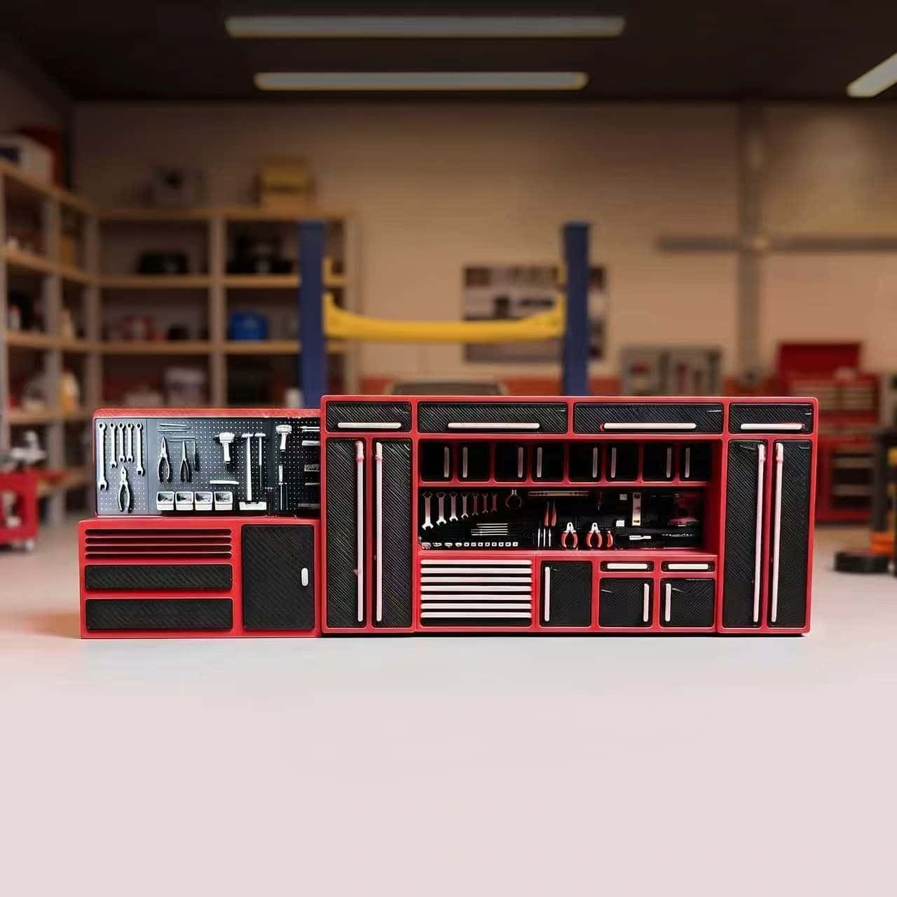 1:64 Diorama Workbench Tool Se - Tools Workshop For Kids recension och pris
