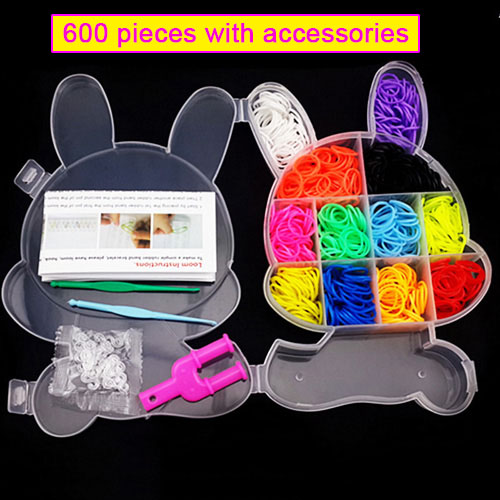 Colorful Rubber Bands Loom  El - Tools Workshop For Kids recension och pris