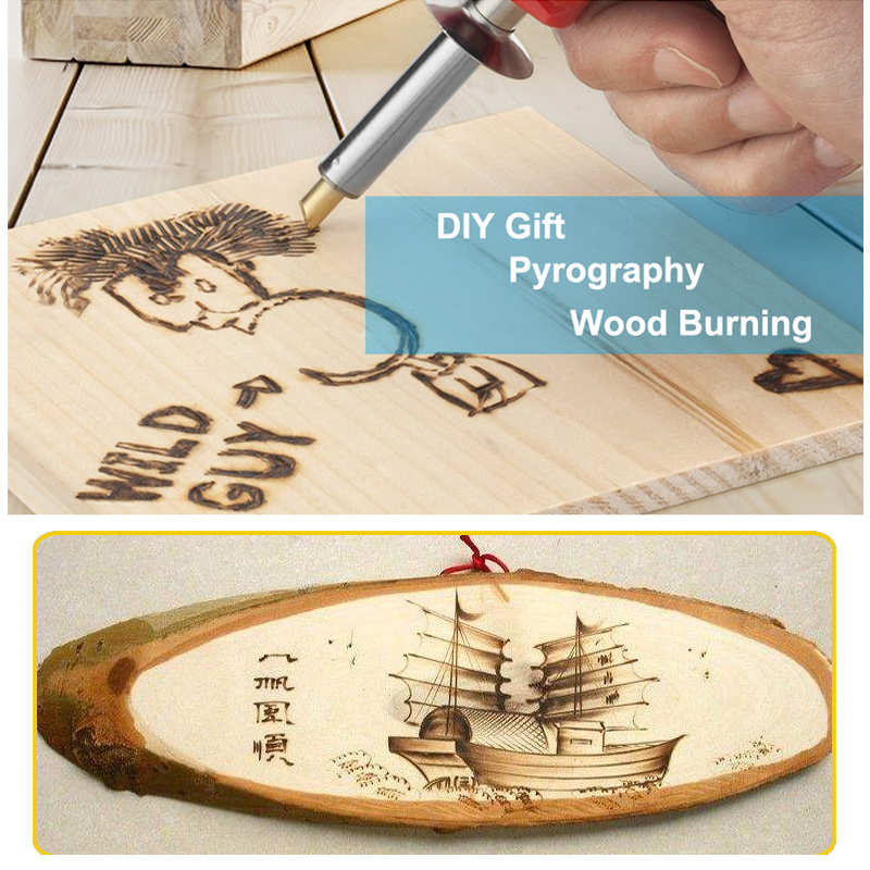 23Pcs Pyrography Tips, Wood Bu - Workshop Tools For Carpentry recension och pris