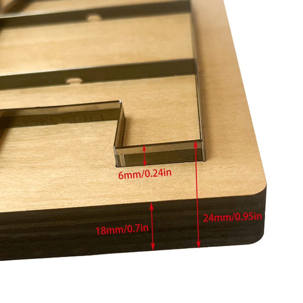 Custom Die Cutter Knife Mould  - Workshop Tools For Carpentry recension och pris