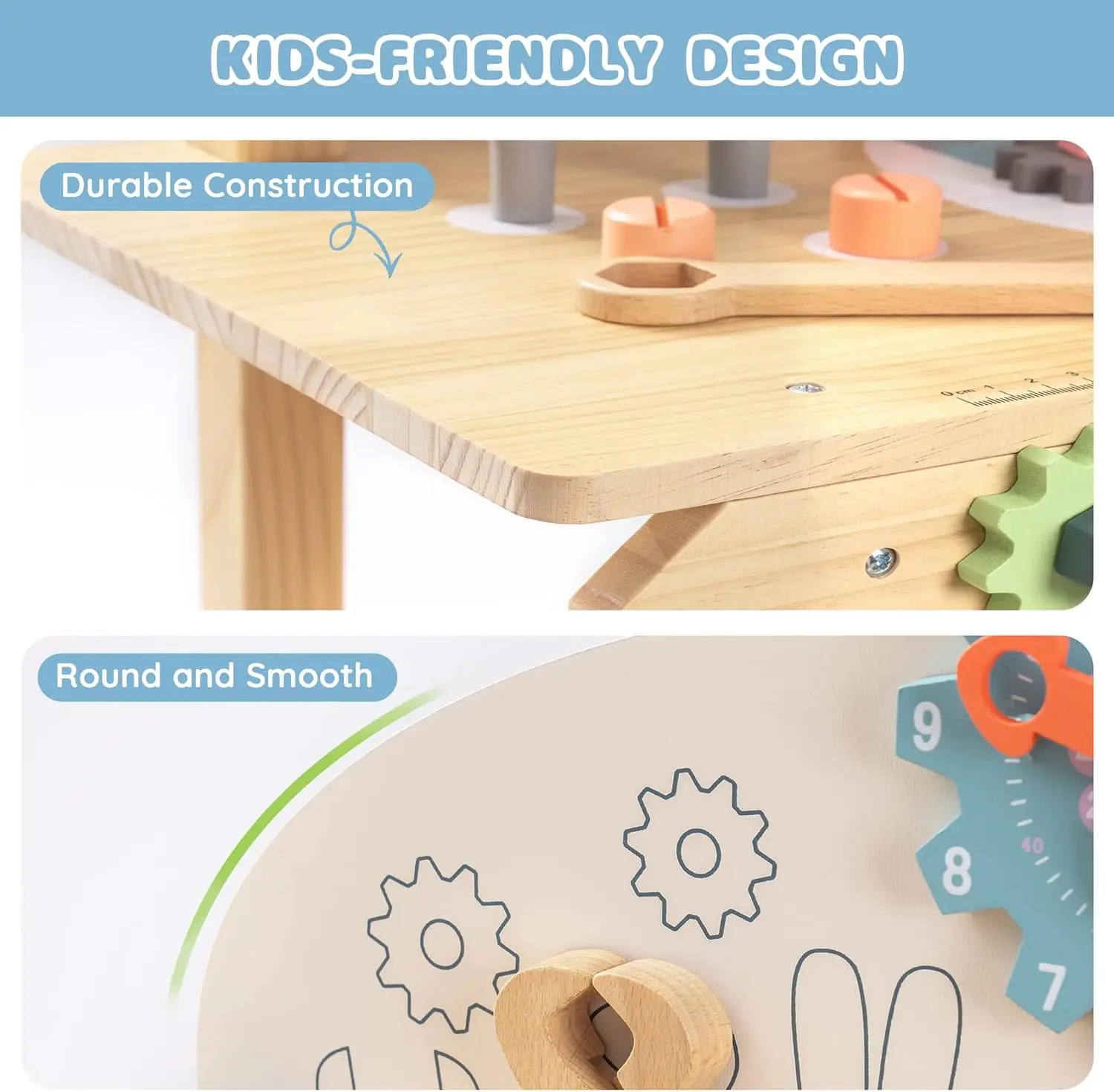 Robotime Robud Kids Tool Bench - Tools Workshop For Kids recension och pris