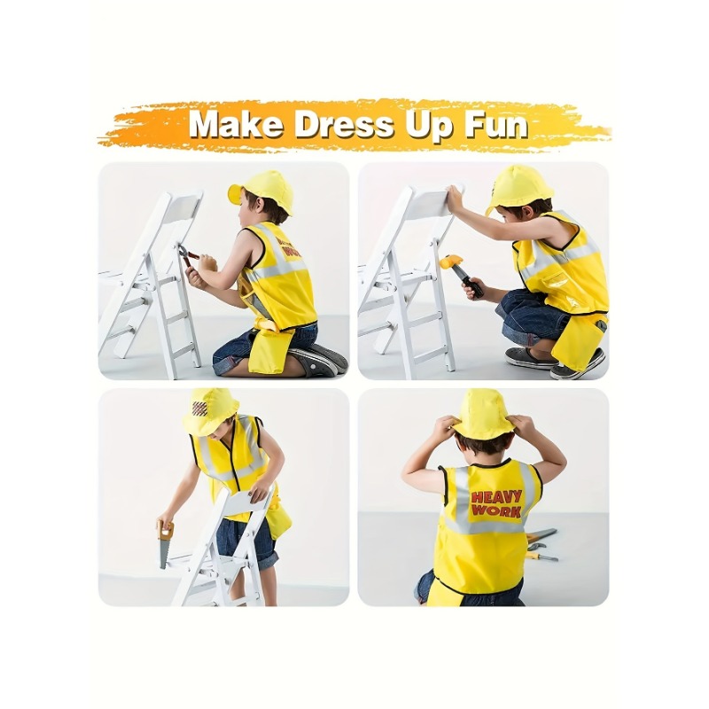Toddler Construction Worker Ve - Tools Workshop For Kids recension och pris