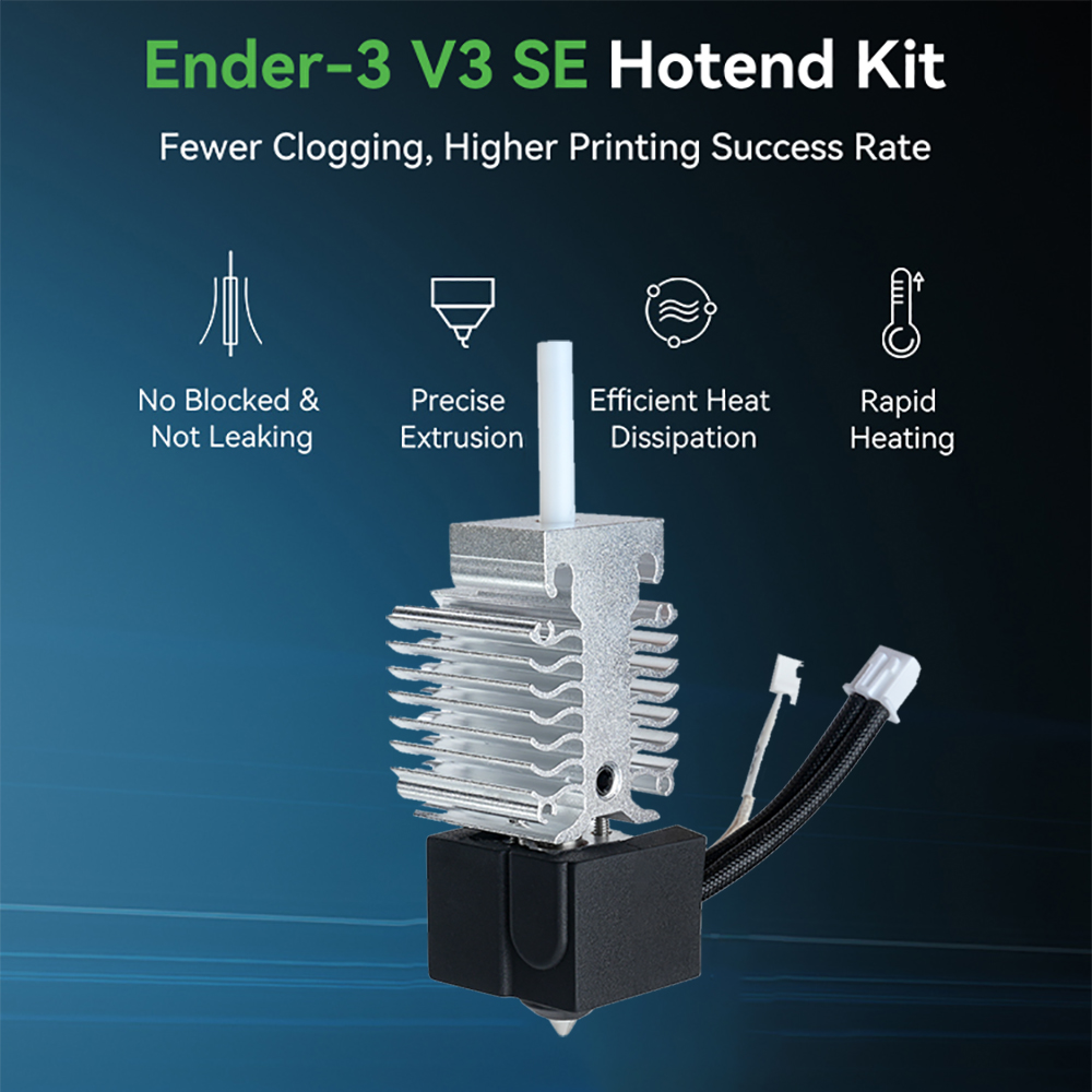 Creality Ender-3 V3 SE Hotend  - Creality Printer Ender 3 V3 recension och pris