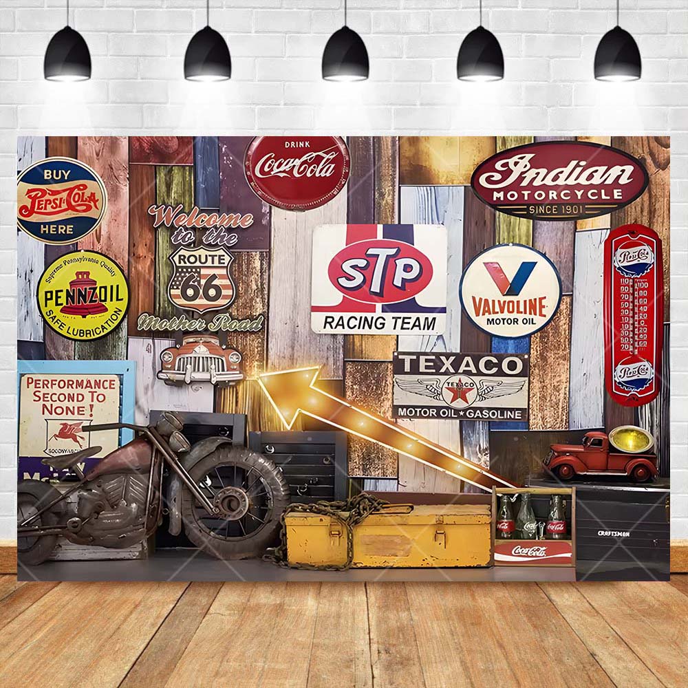 Retro Motorcycle Car Repairs G - Tools Workshop For Kids recension och pris