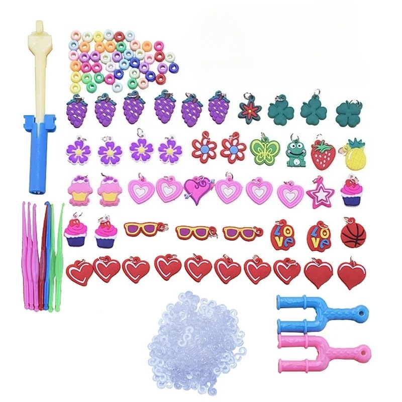 DIY Handmade Rubber Bands Loom - Tools Workshop For Kids recension och pris
